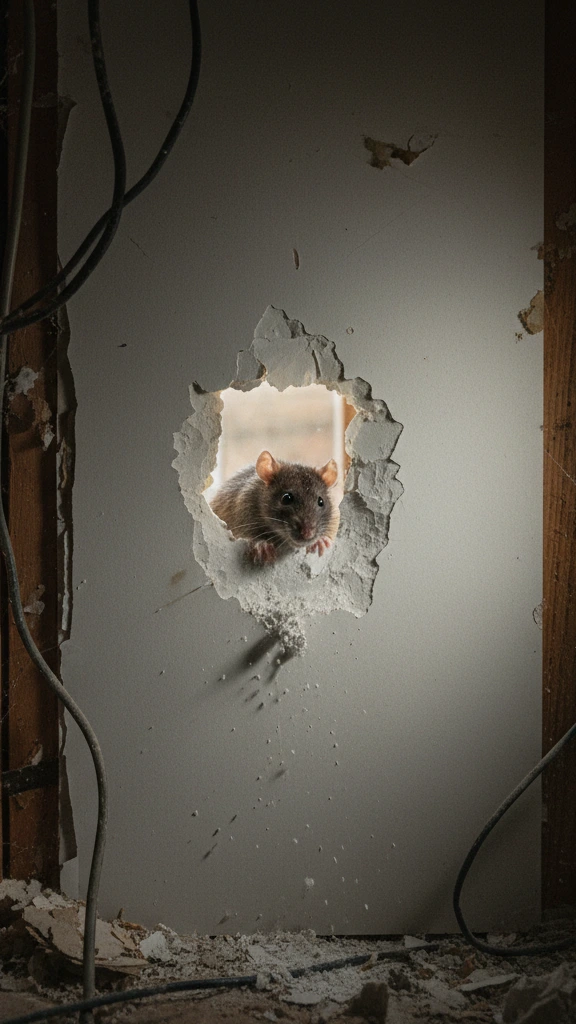 Rat Souris dans les murs, entreprise de dératisation bordeaux