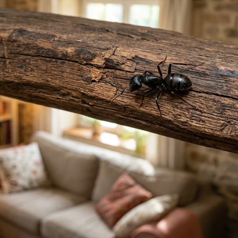 Fourmi charpentière Camponotus vagus en Gironde - Anna Anti-Nuisible