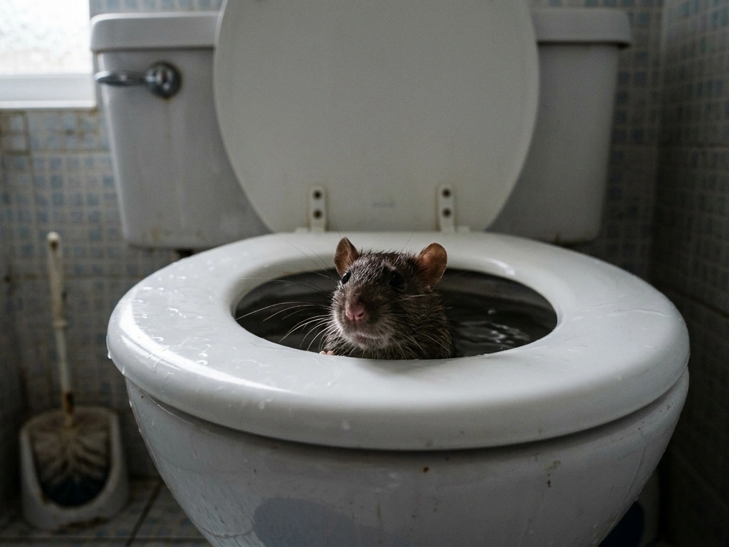 Rats qui remontent par les toilettes mythe ou réalité dératisation Bordeaux Gironde