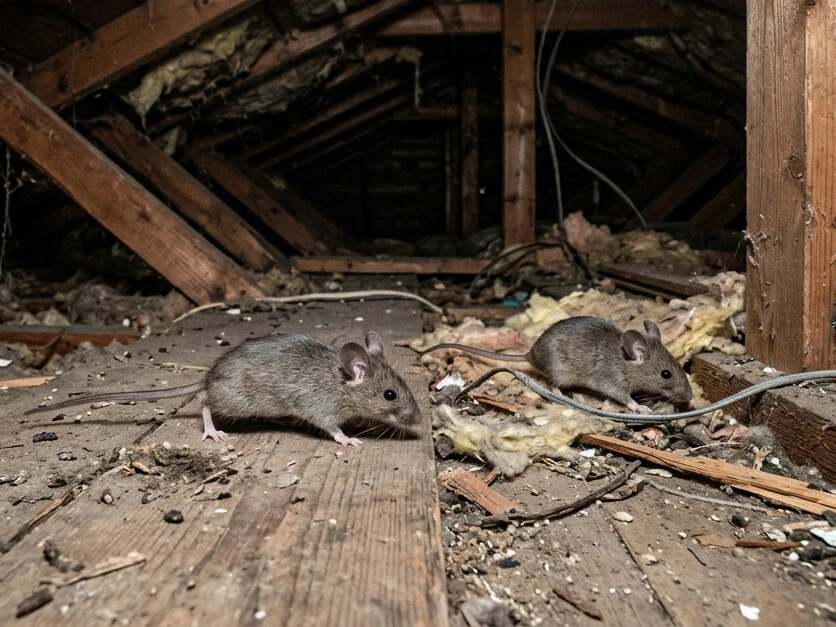 Rat dans le plafond la nuit, bruits et grattements, dératisation professionnelle Gironde