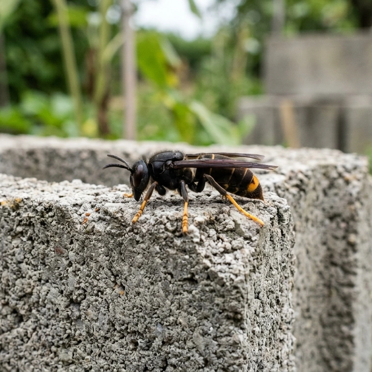 Frelon asiatique à Eysines — espèce invasive dangereuse, intervention ANNA Anti-Nuisible