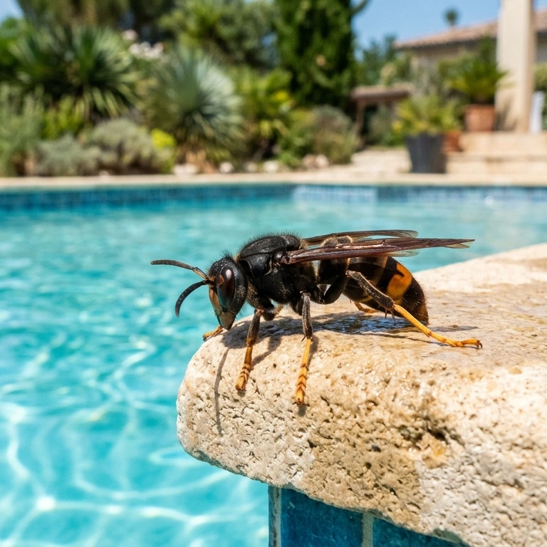 Frelon asiatique à Saint-Médard-en-Jalles – espèce invasive Gironde